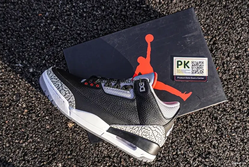 Cement Retro SHIP TO PK Jordan GOD READY Air 3 RETAIL MATERIALS Black 0517